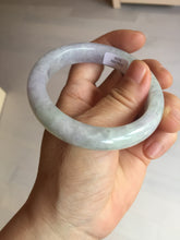 Load image into Gallery viewer, 54mm Certified Type A 100% Natural light green purple Jadeite Jade bangle PC98-9150
