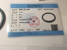 Load image into Gallery viewer, 60.5mm Certified Type A 100% Natura dark blue/green/gray/black Guatemala slim round cut Jadeite bangle AZ153-2062
