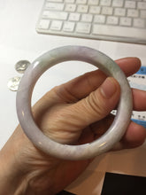 Load image into Gallery viewer, 60mm certified Type A 100% Natural light green red purple (Fu Lu Shou) Jadeite Jade bangle PC96-8467
