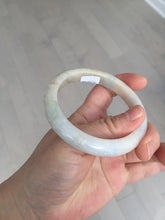 Load image into Gallery viewer, 57.5mm Certified Type A 100% Natural white/yellow/brown (golden sand) Jadeite Jade bangle BM52-7050

