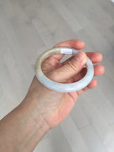 Load image into Gallery viewer, 58mm Certified Type A 100% Natural white/light purple/yellow/brown (FU Lu SHOU)Jadeite Jade bangle BM50-7039
