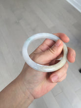 Load image into Gallery viewer, 58mm Certified Type A 100% Natural white/light purple/yellow/brown (FU Lu SHOU)Jadeite Jade bangle BM50-7039
