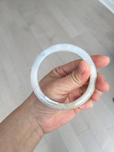 Load image into Gallery viewer, 58mm Certified Type A 100% Natural white/light purple/yellow/brown (FU Lu SHOU)Jadeite Jade bangle BM50-7039
