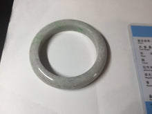 Load image into Gallery viewer, 51.5mm 100% natural type A green/white/purple jadeite jade bangle BM48-8044
