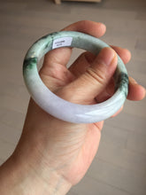 Load image into Gallery viewer, 56mm certified 100% natural Type A light green brown purple jadeite jade bangle AA31-4076
