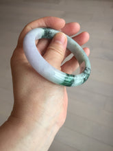Load image into Gallery viewer, 56mm certified 100% natural Type A light green brown purple jadeite jade bangle AA31-4076
