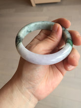 Load image into Gallery viewer, 56mm certified 100% natural Type A light green brown purple jadeite jade bangle AA31-4076
