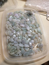 Load image into Gallery viewer, 100% Natural  light green/white/purple Jadeite Jade money bag bead pendant BF86 Add-on item!
