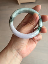 Load image into Gallery viewer, 56mm certified 100% natural Type A light green brown purple jadeite jade bangle AA31-4076
