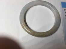 Load image into Gallery viewer, 58mm Certified Type A 100% Natural white/light purple/yellow/brown (FU Lu SHOU)Jadeite Jade bangle BM50-7039
