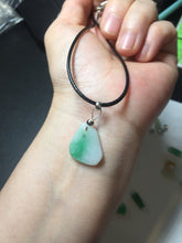 Load image into Gallery viewer, 100% natural type A icy watery sunny green/purple/yellow small Jadeite Jade baroque pendant group BK103
