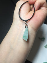 Load image into Gallery viewer, 100% natural type A icy watery sunny green/purple/yellow small Jadeite Jade baroque pendant group BK103
