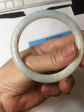 Load image into Gallery viewer, 55mm certified Type A 100% Natural light green red brown round cut Jadeite Jade bangle PH204-6199
