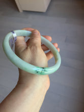 Load image into Gallery viewer, Etsy 已经列 80mm certified Type A 100% Natural sunny green purple yellow(FU LU SHOU 福禄寿) plus size Jadeite Jade bangle BG212-5428
