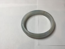 Load image into Gallery viewer, 50.5mm certified 100% natural Type A light green/purple oval jadeite jade bangle PB191
