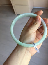 Load image into Gallery viewer, Etsy 已经列 80mm certified Type A 100% Natural sunny green purple yellow(FU LU SHOU 福禄寿) plus size Jadeite Jade bangle BG212-5428
