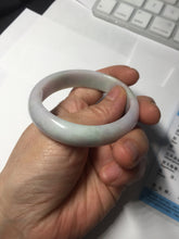 Load image into Gallery viewer, 51.5mm certified Type A 100% Natural sunny green purple oval Jadeite Jade bangle PC5-4031
