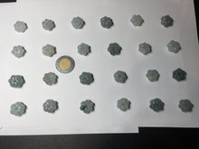 Load image into Gallery viewer, Type A 100% Natural light green/white 3D jadeite Jade flower Pendant AX148
