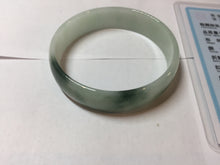 Load image into Gallery viewer, 51.5mm Certified type A 100% Natural light green thin Jadeite Jade bangle PB269-1039
