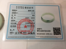 Load image into Gallery viewer, 51.5mm Certified type A 100% Natural light green thin Jadeite Jade bangle PB269-1039
