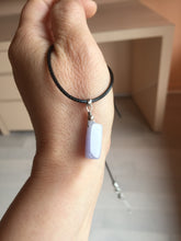 Load image into Gallery viewer, 100% natural type A icy watery sunny green/purple small Jadeite Jade baroque pendant group AX149
