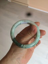 Load image into Gallery viewer, 52.3mm Certified 100% Natural type A sunny green/dark green deep forest Jadeite Jade bangle Deep in the forest AZ8-1651
