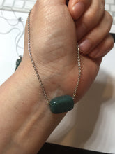 Load image into Gallery viewer, 3 pieces Type A 100% Natural dark green/black Jadeite Jade ring blessed melon(福瓜), rectangle safety bead pendants set BK133
