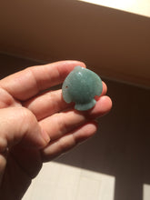 Load image into Gallery viewer, 100% Natural type A dark green/blue/black/gray Guatemala jadeite jade 3D tropical fish Pendant group PD94
