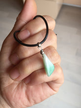 Load image into Gallery viewer, 100% natural type A icy watery sunny green/purple small Jadeite Jade baroque pendant group AX149
