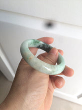 Load image into Gallery viewer, 52.3mm Certified 100% Natural type A sunny green/dark green deep forest Jadeite Jade bangle Deep in the forest AZ8-1651

