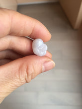 Load image into Gallery viewer, 100% Natural type A sunny green/purple doggy paw Jadeite Jade pendant AX146
