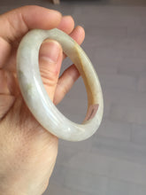 Load image into Gallery viewer, 57.5mm Certified Type A 100% Natural icy watery yellow purple Jadeite Jade bangle BL52-3270
