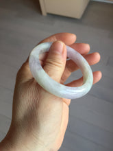 Load image into Gallery viewer, 49.7mm certified 100% natural Type A sunny green/purple jadeite jade bangle BH116-1950
