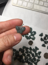 Load image into Gallery viewer, 100% Natural type A icy watery  light dark green/blue/gray/black Guatemala Jadeite Jade butterfly pendant BP177
