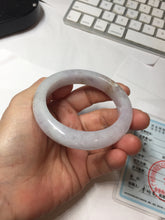 Load image into Gallery viewer, 50.5mm certified  100% Natural type A light green purple white yellow Jadeite Jade bangle PH244-0740
