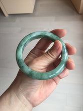 Load image into Gallery viewer, 56.5mm Certified Type A 100% Natural Woodland Green Jadeite Bangle AZ162-0425
