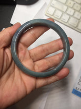 Load image into Gallery viewer, 62.2mm Certified Type A 100% Natural dark green/purple/blue/gray/black Guatemala Jadeite bangle AZ143-6427
