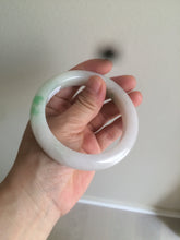 Load image into Gallery viewer, 59.8mm Certificated Type A 100% Natural white/sunny green/purple jadeite jade bangle AZ5-9139
