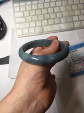 Load image into Gallery viewer, 62.2mm Certified Type A 100% Natural dark green/purple/blue/gray/black Guatemala Jadeite bangle AZ143-6427
