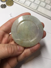 Load image into Gallery viewer, 100% Natural type A green purple yellow(FU LU SHOU) jadeite Jade horse pendant worry stone AA29
