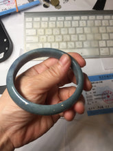 Load image into Gallery viewer, 62.2mm Certified Type A 100% Natural dark green/purple/blue/gray/black Guatemala Jadeite bangle AZ143-6427
