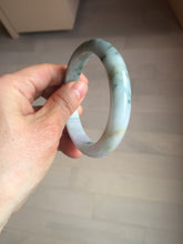 Load image into Gallery viewer, 58mm certified Type A 100% Natural dark green purple yellow(FU LU SHOU) Jadeite Jade bangle PE76-(5927)
