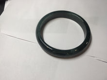 Load image into Gallery viewer, 61mm Certified Type A 100% Natural dark green/blue/gray/black Guatemala Jadeite bangle AZ145-6411
