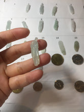 Load image into Gallery viewer, 100% natural type A icy watery sunny green/purple a pearl in my palm (apple of my eye, 掌上明珠) Jadeite jade bead PH233
