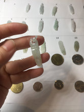 Load image into Gallery viewer, 100% natural type A icy watery sunny green/purple a pearl in my palm (apple of my eye, 掌上明珠) Jadeite jade bead PH233
