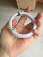 Load image into Gallery viewer, SOld! pleae don&#39;t order. Thanks. 55mm certified 100% natural type A sunny green/purple jadeite jade bangle BN86-8721
