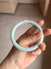 Load image into Gallery viewer, 61mm certified Type A 100% Natural light green light purple round cut Jadeite Jade bangle PH218-3235
