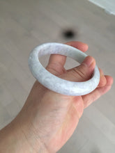 Load image into Gallery viewer, 58.5 mm Certified Type A 100% Natural yellow/light purple/green(FU LU SHOU) Jadeite Jade bangle AF79-0586
