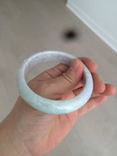 Load image into Gallery viewer, 58.5 mm Certified Type A 100% Natural yellow/light purple/green(FU LU SHOU) Jadeite Jade bangle AF79-0586
