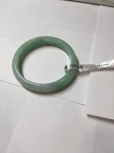Load image into Gallery viewer, 50.5mm Certified Type A 100% Natural sunny apple green/red oval Jadeite Jade bangle BG61-0174
